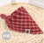 Dog Bandanas Large Pet Scarf Pet Bandana For Dog Cotton Plaid WashableBow ties Collar Cat Dog Scarf Large Dog Accessories